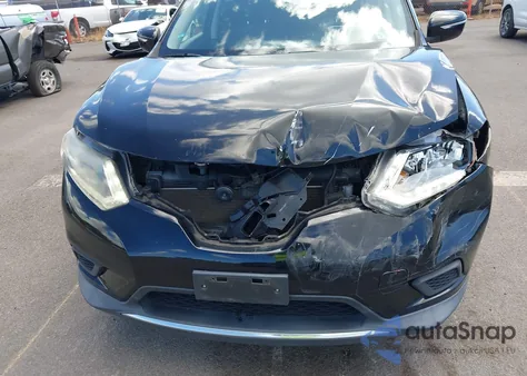 2015 Nissan Rogue Sv из США, поврежденный, VIN KNMAT2MV9FP584945